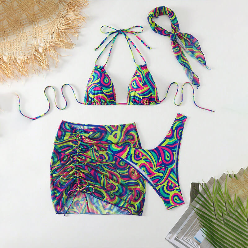 set 3 women bikini