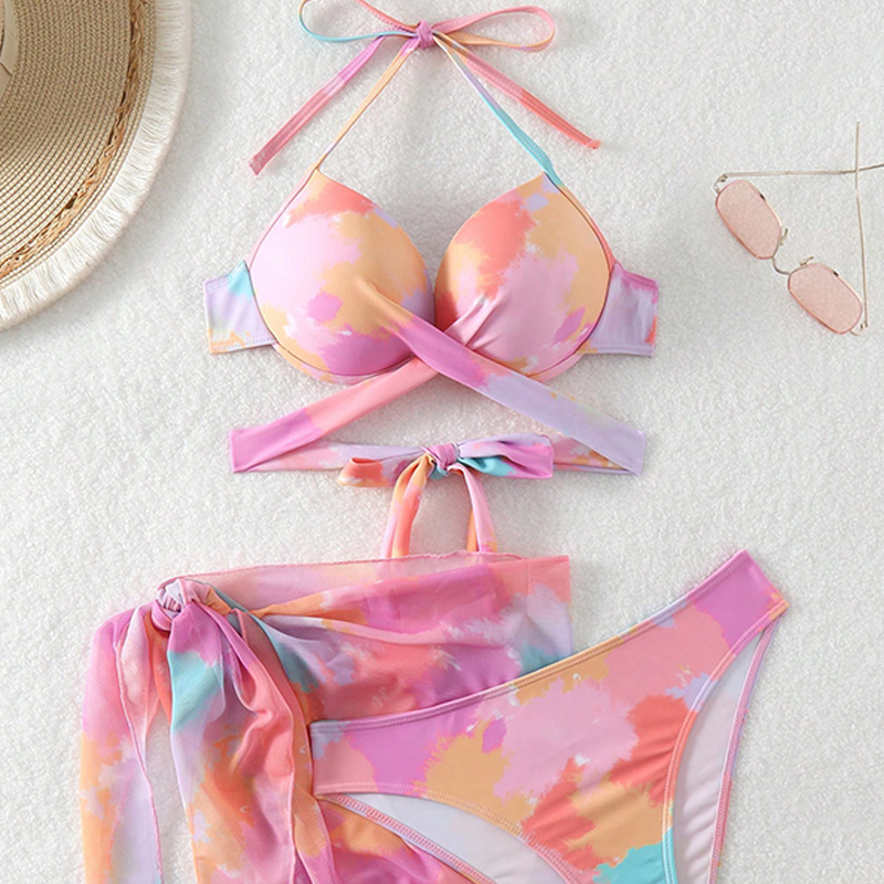 tie dye women bikini