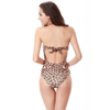 one piece leopard jewelry embedded sexy women bikini