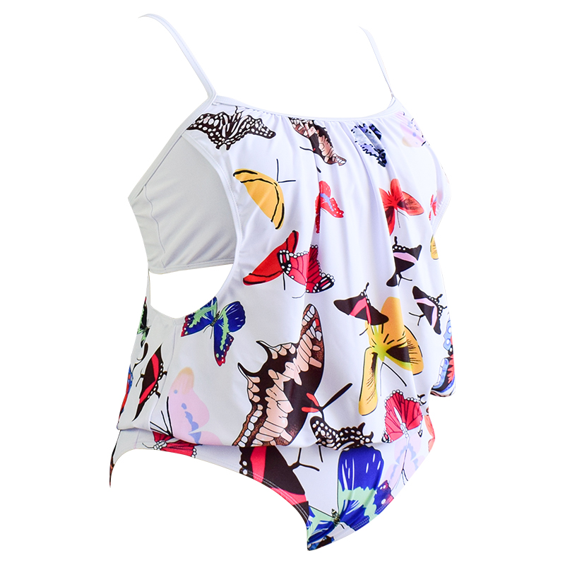 white safflower monokini