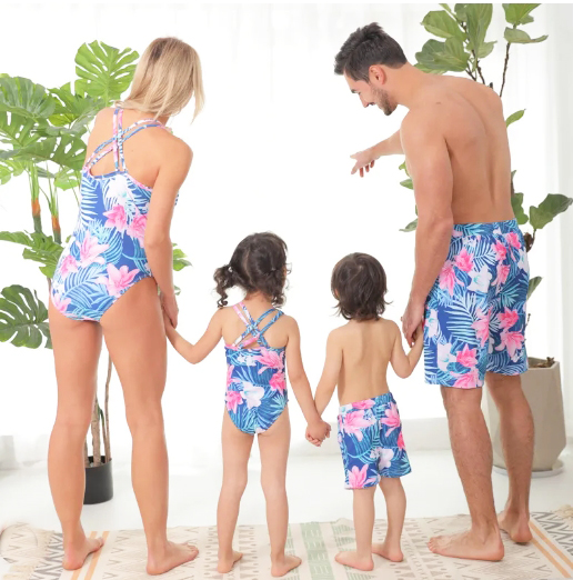 2024 Hongzheng new tropical tree family bikini set